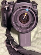 Lustrzanka Canon EOS 350D made in Japan z ob. 24-85 mm