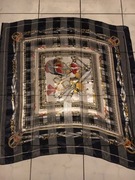 Designerska chusta szalik modne wzory łańcuchy duża