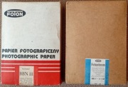2 PAPIERY FOTOGRAFICZNE FOTONBROM - 1989 Bydgoszcz