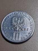 1983 - moneta z PRL o nominale 10 zł - Bolesław Prus 