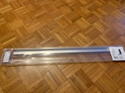 Uchwyt meblowy IKEA Billsbro 720 mm stalowy aluminiowy