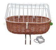 Aumüller kosz na rower, z kratką ochronną