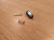 UNITRA ZRK magnetofon 3016 9115 klawisz przycisk nagrywanie STOP EJECT