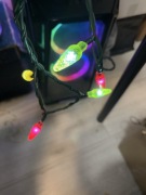 DEKORACJE IMPREZOWE ŁADOWARKA DO TELEFONÓW LAMPA ŁADOWANIA Girlanda