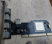 Karta PCI USB 2.0 NEC 4+1 porty , retro 