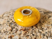 Koralik zawieszka beads charms srebro (15) bursztyn żółty