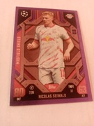 Topps Match attax extra 25  Midfield Shield Nicolas Seiwald Parallel  317 