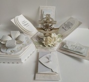 Ekskluzywna kartka exploding box Pierwsza Komunia konfirmacja chrzest 