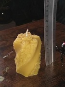 Świeca z wosku pszczelego