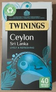 Twinings Ceylon Tea 40 saszetek
