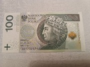 Banknot 100 zł RADAR UNC GD 1732371