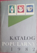 KATALOG POPULARNY ZNACZKÓW POCZTOWYCH 1982