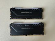 Pamięć ram VENGEANCE RGB PRO 32GB (2 x 16GB) DDR4 DRAM 3000MHz C15 