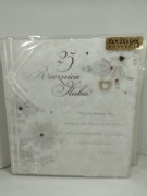 Karnet kartka 25 rocznica ślubu Diamond exclusive 