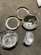 lampa przednia, reflektor główny H4 Żuk WESEM RE.03411 Ø178mm