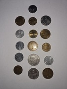 Zestaw Moneta monety Austria 16 sztuk monet z różnego okresu