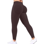 Bezszwowe spodnie damskie do jogi z wysoką talią fitness