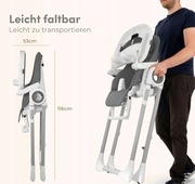 Regulowane krzesełko Sweet Foxy- szare