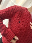Sweter Polo Ralph Lauren warkoc pleciony