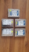 Dyski twarde sata 5 sztuk.