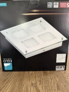 Piękna lampa szklana