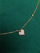 Naszyjnik złoty - serce YES Kruszec: Złoto, Złoto żółte Próba: 585