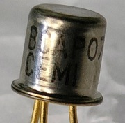 TRANZYSTOR BC107 UNITRA CEMI BCAP07 POZŁACANY npn