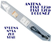 ANTENA CHROM FIAT 125p 126p FSO POLONEZ UNITRA