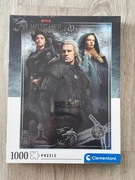 Nowe Puzzle Clementoni Wiedźmin Geralt Rivi Netflix 1000 sztuk W Folii