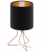 Lampa LED stołowa nocna CASALUX 54888 czarno-miedziana
