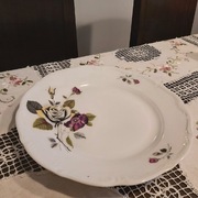 Płytki  talerz z okresu PRL-z lat70-tych- Zakłady Porcelany-Bogucice