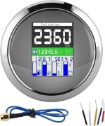 Miernik wskaźnik do jachtów łodzi RPM paliwa ciśnienia temperatury napięcia