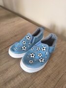 Niebieskie trampki w piłki Cool Club rozmiar 28 stan dobry+