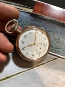 Zegarek kieszonkowy Zenith srebro 49mm mikroreg 