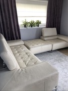 Sofa ze skóry naturalnej