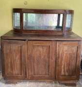 Przedwojenny dębowy kredens 