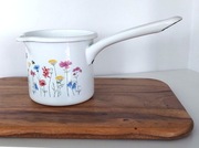 Rondelek z łąki - emaliowany Riess 0,75l z Austrii