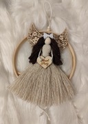 Anioł Stróż z makramy