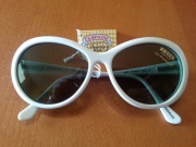 Okulary Claudio Campione of Beverly Hills. Vintage BTC ETH TON