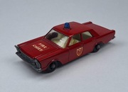 MATCHBOX REGULAR No.59 - FORD GALAXIE FIRE CHIEF CAR, Made in England