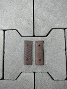 Okładziny Bakielitowe Bagnet Niemiecki Bogato Sygn