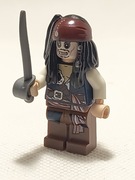 LEGO Minifigurka Piraci Z Karaibów Skeleton Jack Sparrow 