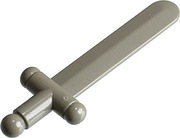 Lego Akcesoria 3847a - Miecz / Dark Gray 1 szt
