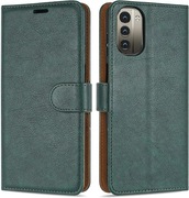 Etui Case z Klapką Skóra Skórzane Karty Nokia G11 G21