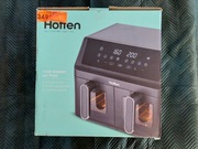 Frytkownica dwukomorowa Hoffen AL-9001AKD czarna dwukomorowa 2 komory 8l