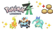 Pokemon Legends Z-A | Shiny Meganium Feraligatr Emboar