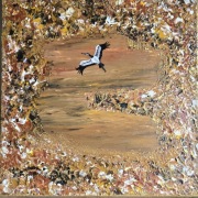 Obraz akrylowy 30x30 ręcznie malowany