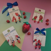 Handmade kolczyki tanghulu 