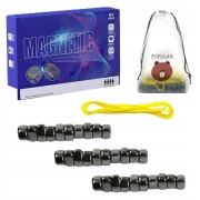 30 KULEK MAGNETYCZNA GRA STRATEGICZNA KAMIENIE MAGNETYCZNE GRA EDUKACYJNA