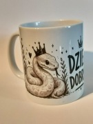 Kubek z wężami | dzień dobry | kubek wąż | prezent dla terrarysty